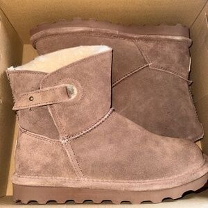 BEARPAW Isabelle Boots Women's Size 7 Cocoa Brown